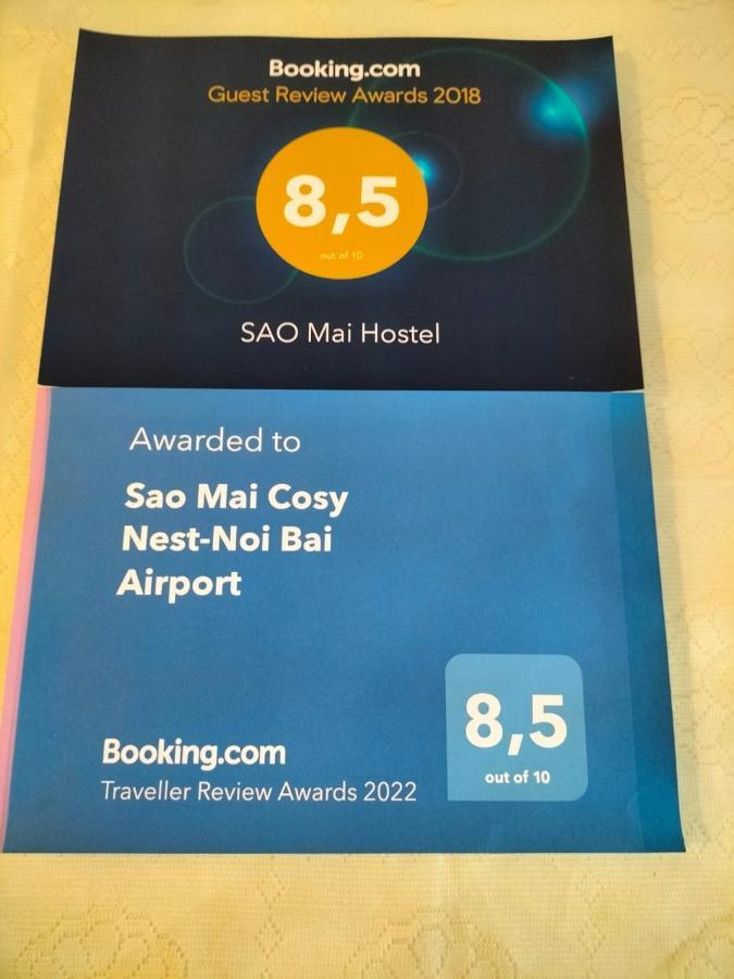 Sao Mai Cosy Nest-Noi Bai Airport Hostel Thach Loi Kültér fotó