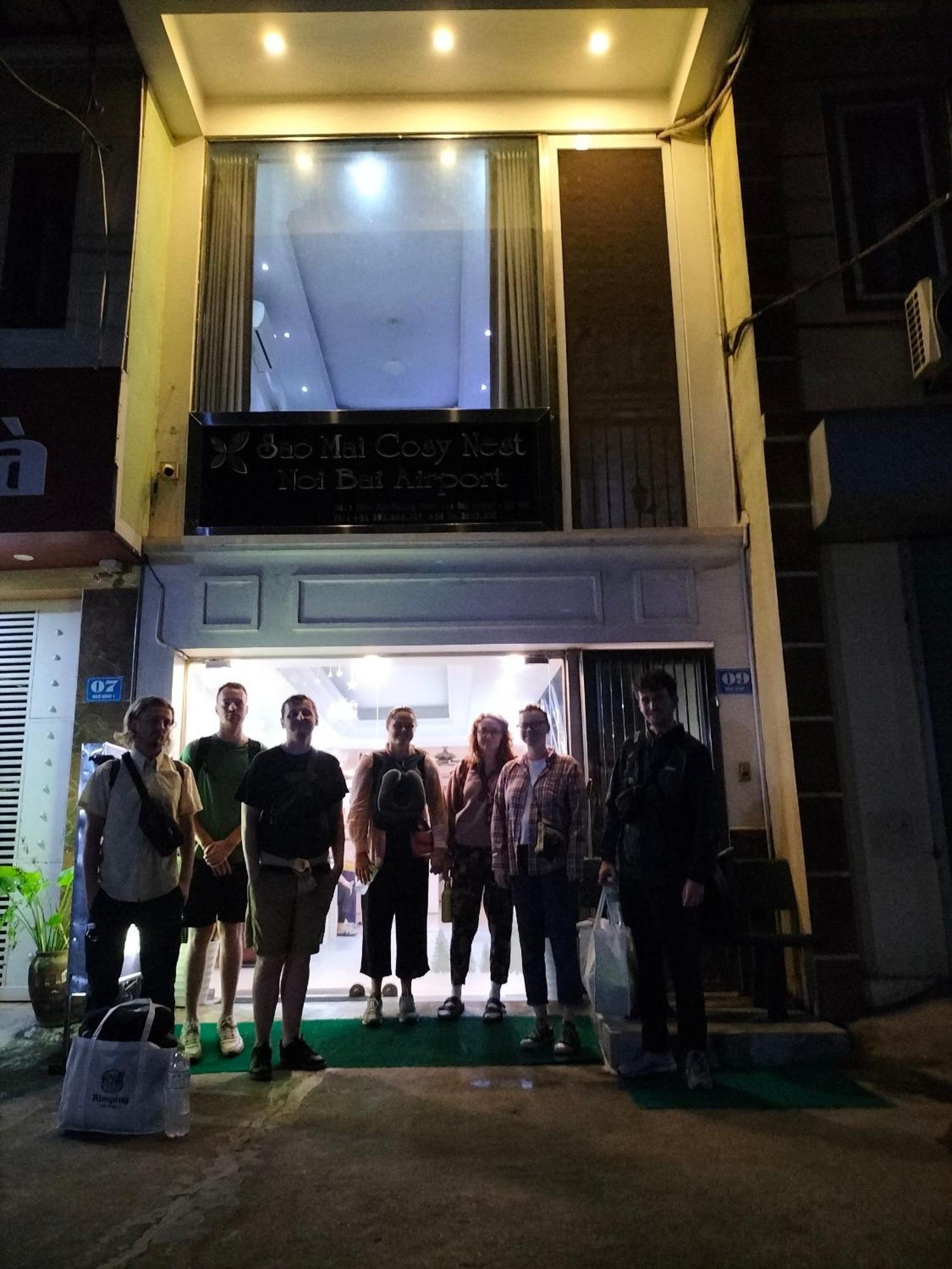 Sao Mai Cosy Nest-Noi Bai Airport Hostel Thach Loi Kültér fotó